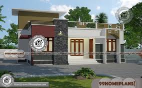 Single Story Modern House Plans With Low Budget Stylish Exterior Design Modern House Plans Single Floor House Design Indian House Exterior Design