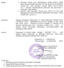 Contoh 1 surat dinas resmi. Contoh Sk Revisi Dunia Sosial