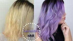 If you are worried about damaging your hair roots, and frequently having to dye them, you can consider a touch of ombre purple and lavender balayage hair. How To Lavender Pastel Hair Color Youtube