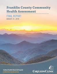 2018 Franklin County Area Community Health Assessment Report