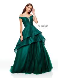 3730 Forest Green Off The Shoulder High Low Prom Dress With A Detachable Skirt High Low Prom Dresses Designer Evening Dresses Ball Gowns