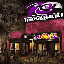 prompthunt: An extremely spooky gothic Taco Bell