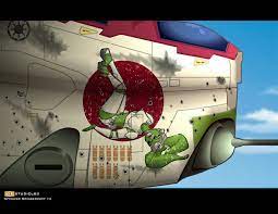 Star Wars Gunship Nose Art Star Wars Artwork Star Wars Wallpaper Star Wars Art