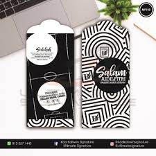 Black And White Signature Sampul Raya By Ultimate Signature Signature Ultimate Black And White
