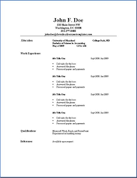 Impress hiring managers by using hloom's downloadable resume. Layout Simple Resume Examples