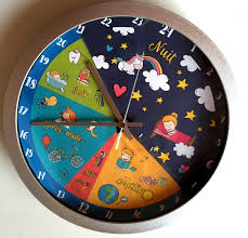 En Ce Moment Notre Rythme De Vie Est Plutot Mouvemente Missions D Interim Travaux De La Maison Recherche De No Horloge A Fabriquer Semainier Enfant Horloge