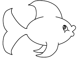 Fish Coloring Pages Fish Template Fish Outline Animal Coloring Pages