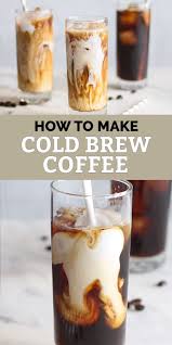 How To Make Cold Brew Coffee Video Cold Brew Coffee Recipe Cold Coffee Recipes Coffee Drink Recipes