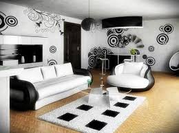Cukup satu sofa single aja seperti pada referensi berikut, dan pilih sofa berwarna netral, karena akan sangat sementara karpet hitam putih bermotif geometris dihamparkan di atas lantai beton, menjadi detil yang menyita perhatian. 8 Warna Cat Ruang Tamu Ini Berikan Kesan Berbeda