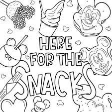 My post on disney pumpkin carving ideas was such a huge hit, i thought i would put together a list of disney coloring pages so your kids can rock their creative disney side.your kids are going to love them and the coloring will keep them occupied for hours! Disney Coloring Pages We Re Here For The Snacks