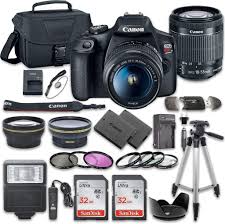 Canon eos 100d camera cases & accessories. Amazon Com Canon Eos Rebel T7 Dslr Camera Bundle With Canon Ef S 18 55mm F 3 5 5 6 Is Ii Lens 2pc Sandisk 32gb Memory Cards Accessory Kit Camera Photo