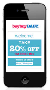 Types of baby products that parents can buy from buybuy baby include bouncers, walkers, toys, car seats, strollers, stroller accessories, diaper bags, furniture, décor, storage, organization. Buybuy Baby Get A Coupon For 20 Off One Item Just Send A Text The Savvy Bump