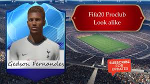 Fast to check out the all data of gedson carvalho fernandes 75 rating card on fifa 21 ultimate team here! Fifa 20 Gedson Fernandes Look Alike In Spurs Youtube