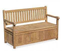 Waterproof wooden garden storage bench uk. Windsor Wooden Garden Storage Bench With Arms 1 5m