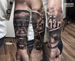The 22nd annual philadelphia tattoo arts convention came early in 2020! Tattoo Fcb Barcelona Tattoo Football Tattoo Tattoos