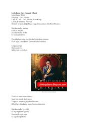 Music hael husaini lirik 100% free! Hajat