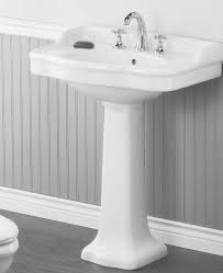 If the pedestal sink is in two pieces, assemble the basin on top of the pedestal to confirm proper height and alignment. 10 Easy Pieces Traditional Pedestal Sinks Remodelista