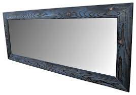 Maybe you would like to learn more about one of these? Vanity Mirror Navy Blue Rustic Wall Mirrors By Alexander Muller Houzz