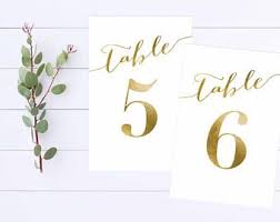 Printable Table Numbers Goldscript Table Numbers Gold Foil Table Numbers 1 20 Diy Weddi Wedding Table Numbers Gold Table Numbers Wedding Wedding Table Markers
