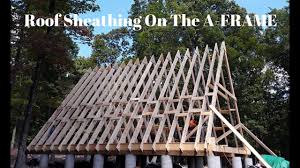 You can take the full tour below and if you want, you can even buy the plans from deek in case you want to build one for yourself. Raising The A S On Our Self Built A Frame House Youtube