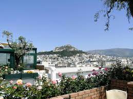 Event on 9/22/04 in san. Lycabetus View From The Olive Garden Rooftop Restaurant And Bar Picture Of Titania Hotel Athens Tripadvisor