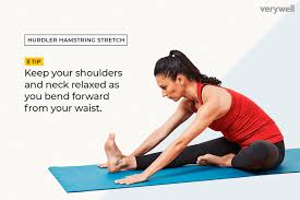 Hamstring Stretches You Can Do Seated Or Standing Hamstring Stretch Tight Hamstrings Stretches For Tight Hamstrings