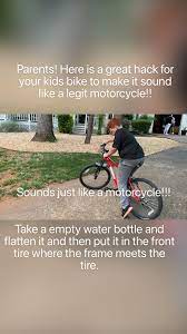 Parents Here Is A Great Hack For Your Kids Bike To Make It Sound Like A Legit Motorcycle An Immersive Guide By Optimized Life For Optimal Living