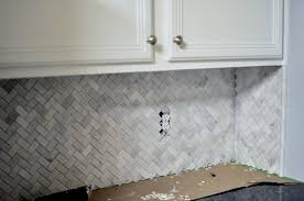 Not So Newlywed Mcgees Tiling Our Backsplash Part 1 Farmhouse Backsplash Backsplash Beadboard Backsplash