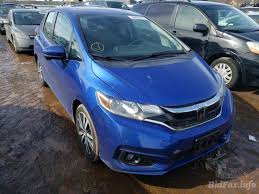 Every used car for sale comes with a free carfax report. Honda Fit Ex 2018 Blue 1 5l 4 Vin 3hggk5h80jm706384 Free Car History