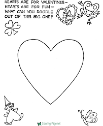 Valentine's day is all about hearts. Valentine S Day Coloring Pages