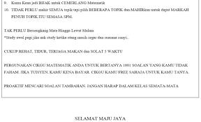 Matematik spm 2017 kertas 2 soalan 11 spm matematik. Strategi Untuk Skor Matematik Spm Kertas 1 Dan Kertas 2 Tinta Pena
