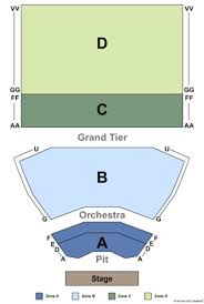 king center melbourne seat map