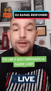 EU RAFAEL RESPONDE SOU OBRIGADO A FAZER LIVE? #andandodeboa #dica  #eurafaelresponde #bondedoovo #dicatiktok #live #diretrizes #fy