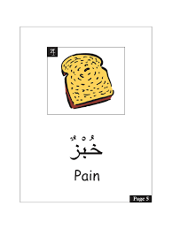 Livret Vocabulaire Les Aliments Arabe Francais Vocabulaire Apprendre L Arabe Livret