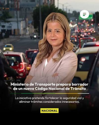 El Ministerio de Transporte inició la preparación del borrador de un nuevo  Código Nacional de Tránsito, con el propósito de actualizar la normativa  que regula la movilidad en Colombia y ajustarla a