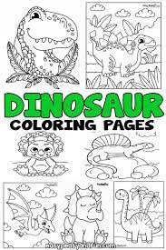 Coloring pages help children develop intelligence, imagination and increase creativity. Dinosaur Coloring Pages 30 Printable Sheets Easy Peasy And Fun