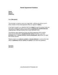 This Strongly Worded Letter Template Is A Free Printable Rental Agreement Violation Notice From A Rental Property Management Being A Landlord Apartment Lease