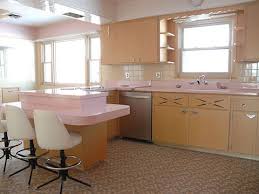 untouched retro kitchen unique real