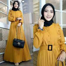 Intip cewek jilbab ganti baju. Spam Like Gratis Baju Setiap Hari Nama Produk Khenca Dress Mustard Gratis Ikat Pinggang Harga 105rb Bah Fashion Hijab Fashion Casual Hijab Outfit