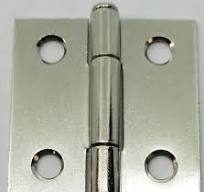 Nickel Plated Steel Loose Pin Cabinet Hinge removable pin swap box antique vi... | eBay