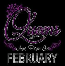 Hm queen's diamond jubilee 2012. Queens Are Born In February 9 25x9 Rhinestone Bling Shirt Birthday Month Quotes Birthday Quotes Its My Birthday Month