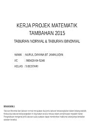 Sekitar berapa kalinya jumlah pembeli jahe dari jumlah. Kerja Projek Matematik Tambahan