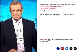 Im internet gab es etliche reaktionen auf die letzte sendung mit hofer. Die Tagesschau Auf Tiktok Wenn Jan Hofer Nice Sein Soll Kultur Stuttgarter Nachrichten