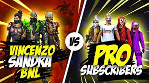 Forget to join my notification squad click the 🔔 bell icon next to the subscribe button social 📸 instagram : Vincenzo Bnl Sandra Vs Pro Subscribers Part 12 Free Fire Nonstop Gaming Youtube
