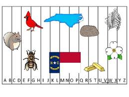 Maybe you would like to learn more about one of these? North Carolina State Symbols Themed Alphabet Sequence Puzzle Preschool Game