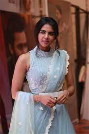 She started her career as a journalist and continues to write. Kalyani Priyadarshani At Chitralahari Movie Pre Release Event 15863 Most Beautiful Indian Actress Beautiful Bollywood Actress Indian Fashion Saree