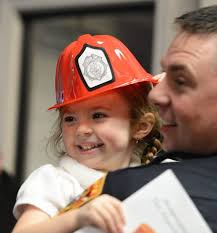 Pinning Ceremony at Bridgewater Fire