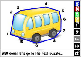 I made a simple abstract puzzle using cardboard and paint. Kindergarten Games Digipuzzle Net
