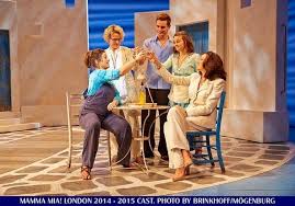Mamma Mia London Cast 2014 2015 Mamma Mia Mama Mia Musical Movies