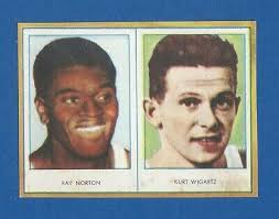 1959 Swedish Rekord Hand Cut #43 Ray Norton San Francisco 49ers